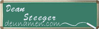 Dean Steeger Visitenkarte